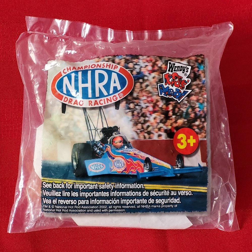 2002 NHRA, FUNNY CAR TOY & LAUNCHER, MINT IN THE PACKAGE!!!